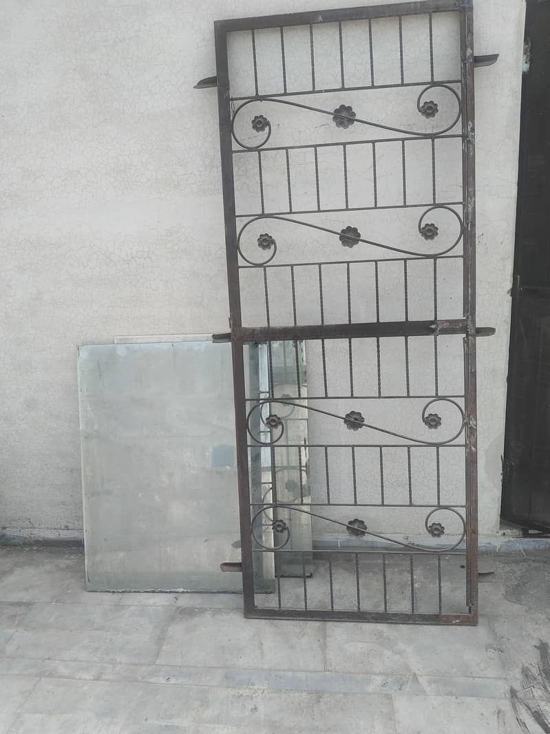 window frame and mirror 0
