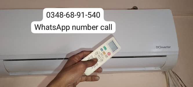 Haier 1.5 Ton DC Inverter AC 8/10 Condition  WhatsApp 0348--68-91-540