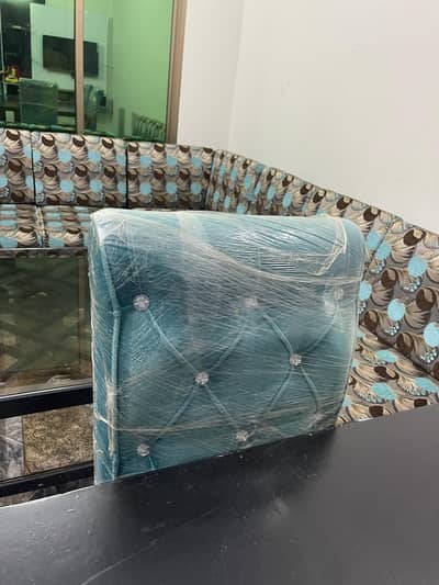 Dining Table with Velvet Chairs