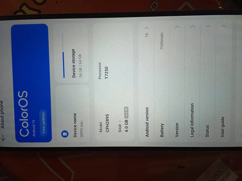 OPPO A6C 2