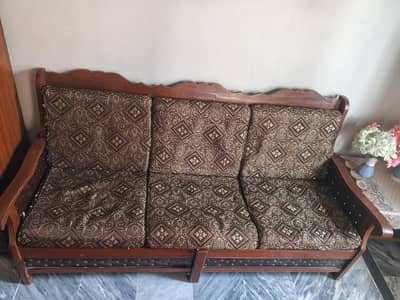 Wooden Sofa for sale urgently