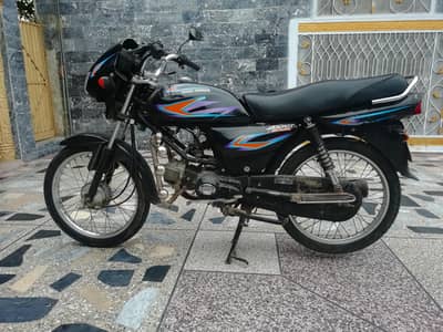 Road prince 110CC Black Colour