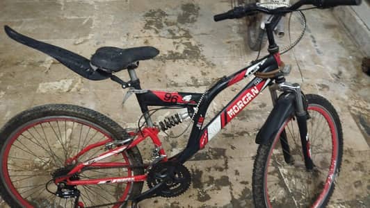 Morgan 26 original mountain cycle with dual suspension in 10/10