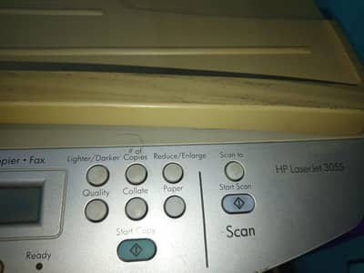 HP LaserJet 3055 All-in-One Printer Scanner Copier Fax - Used
