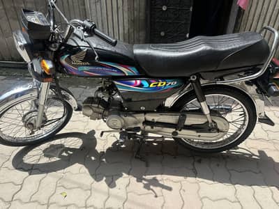 Honda CD 70 2023 Great Condtion New Like 9/10 Single hand used.