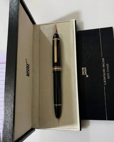 Montblanc 149 Meisterstuck Fountain Pen 18K Gold Nib Brand New