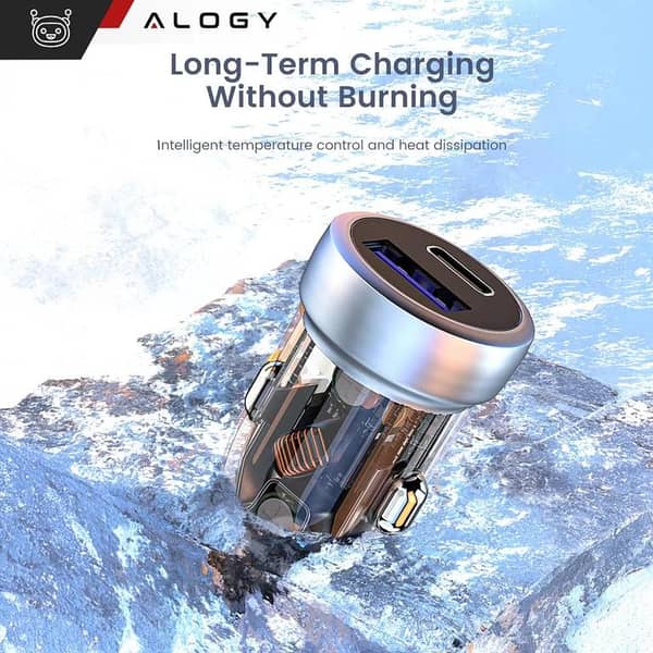 Description   100W Dual-Port Fast Car Charger | USB-C Power Delivery (PD) & USB-A Quick Charge | Compact & Universal Compatibilit