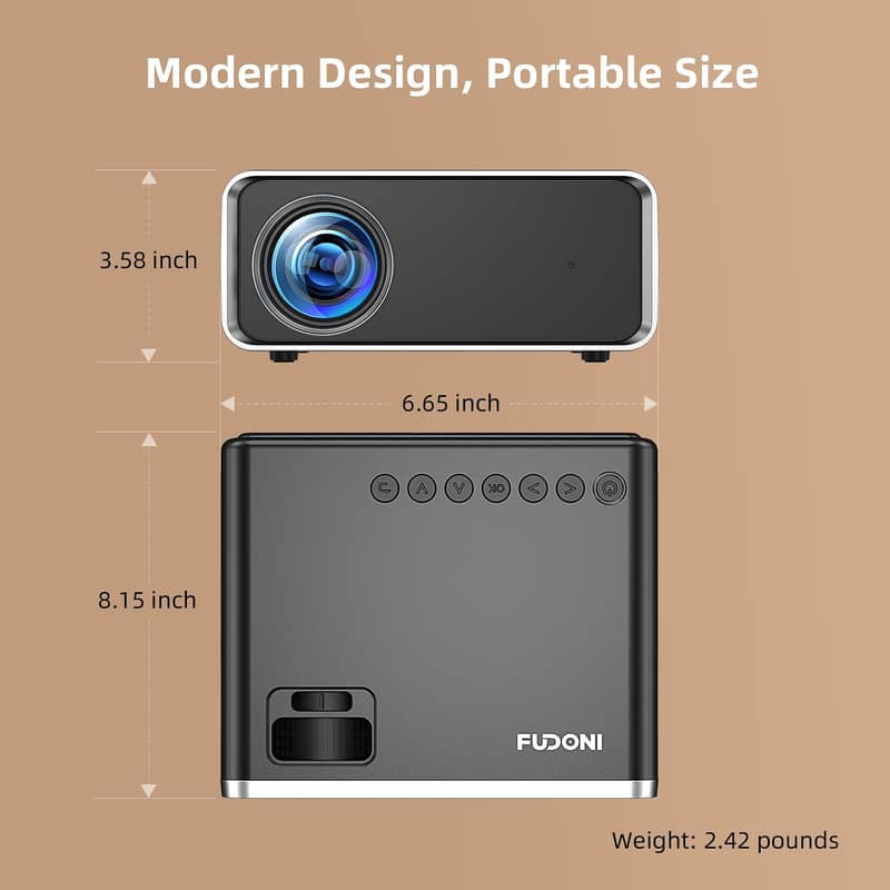 Fudoni gc666 Screen Projector 2