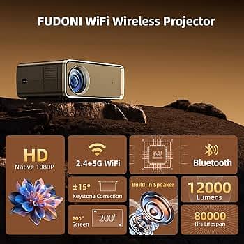 Fudoni gc666 Screen Projector 3
