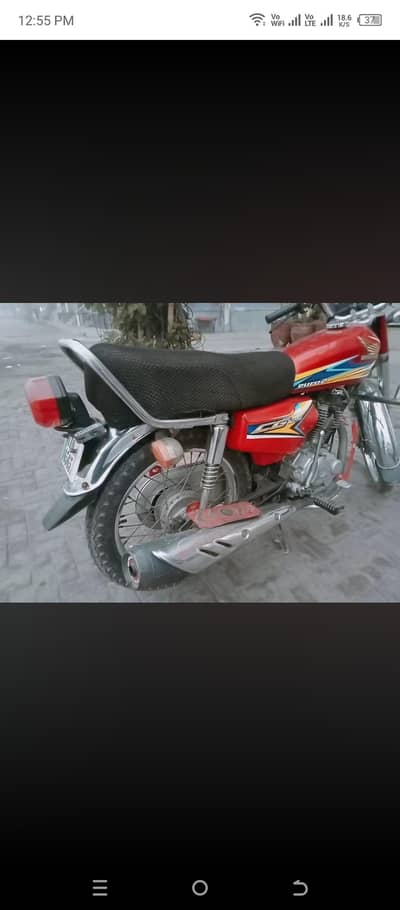 Cg125 2019 model