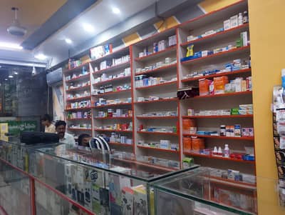 Fully Equipped Pharmacy & Cosmetics Shop for Sale – Ghauri Town
