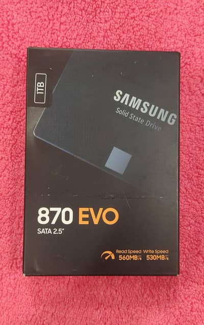 SAMSUNG 1TB 870 EVO SATA III 2.5" Internal SSD