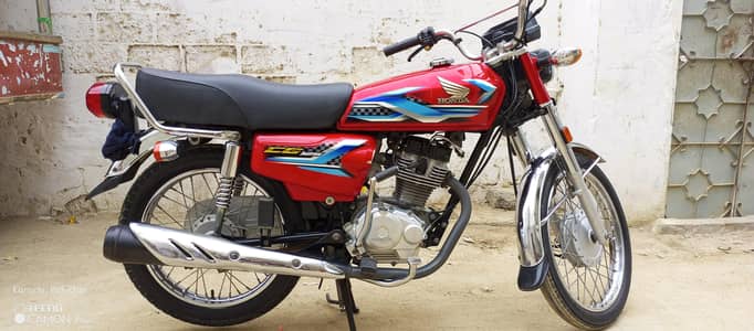 Honda cg 125 Karachi no call 03131212770