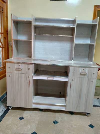 Study/Computer table with hutch