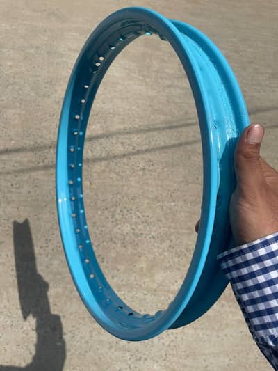 CG125 Back rim and bracket metal