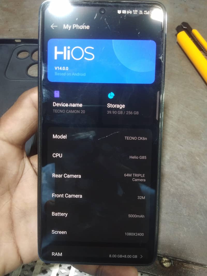 Tecno CAMON 20 1