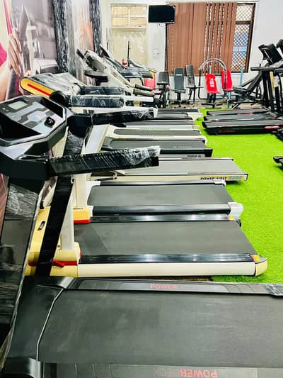 Manual Electric Treadmill, Exercise  Eleptical Cycle, Gym Equipments