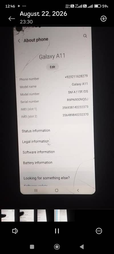 Samsung Mobile A11