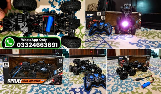 Remote control smoking spray car