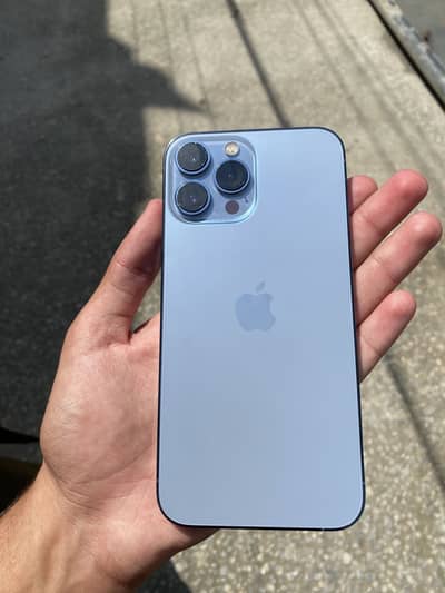 IPhone 13 Pro Max Non pta 256gb Sim time total geniun waterpack phone