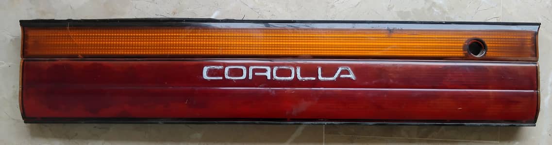 Toyota back garnished light