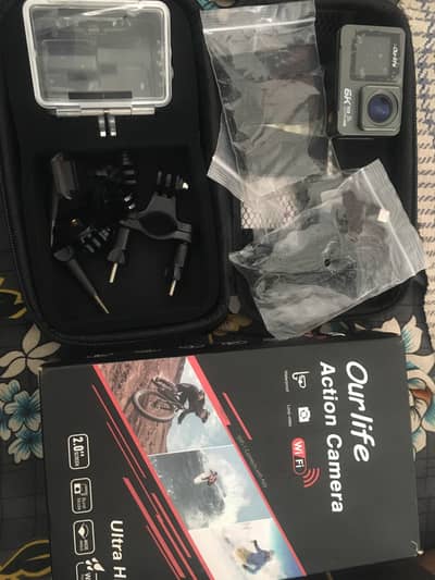 Our life 6k ultra action camera