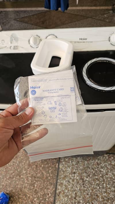 Haier washing and drying machine