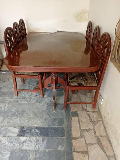 Dining Table with 6 Chairs
