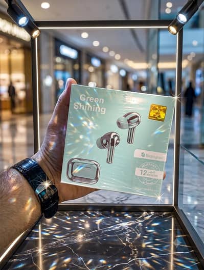 Shiny Green colour pro 2 Earbuds