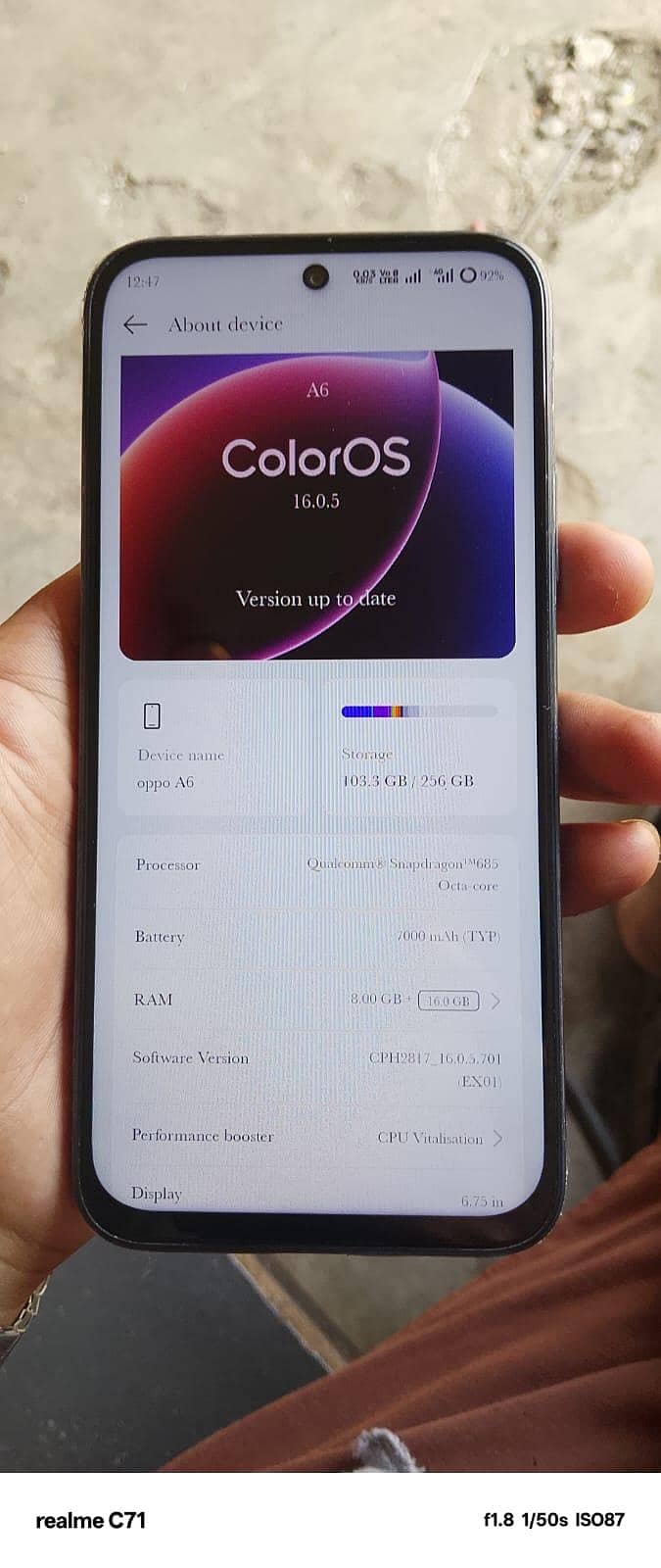 OPPO A6 3