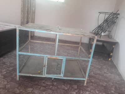 wood cage