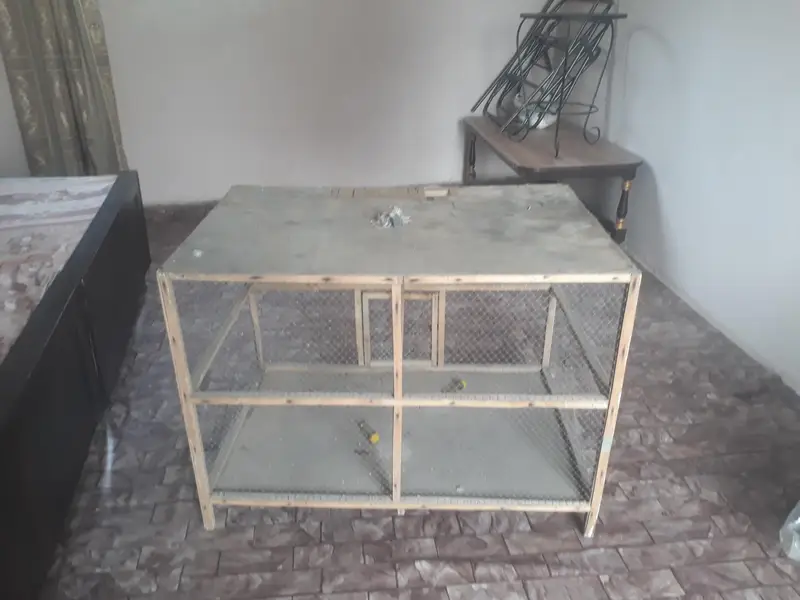 wood cage — photo 2