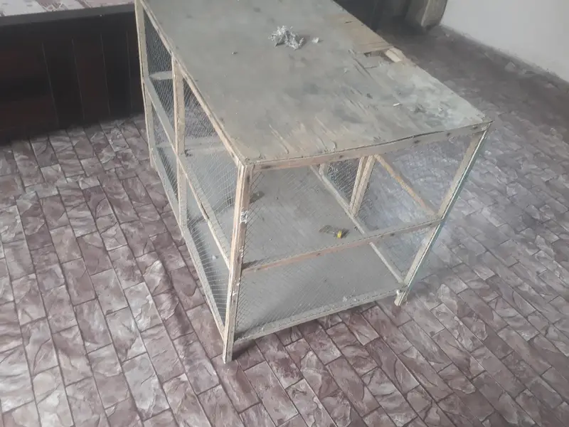wood cage — photo 3