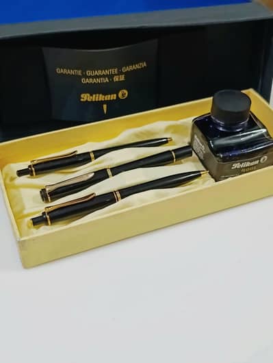 Pelikan Sovereign 400 West Germany Vintage Set 3 Piece Fountain Pen