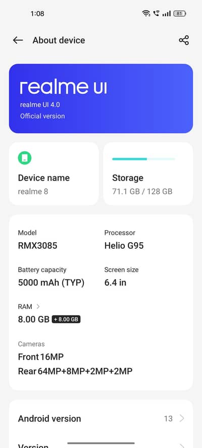 Realme 8