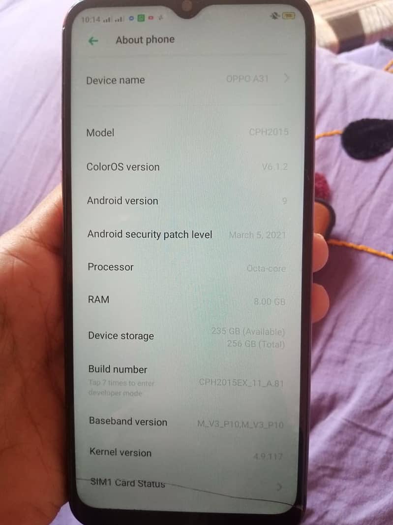 OPPO A31 2