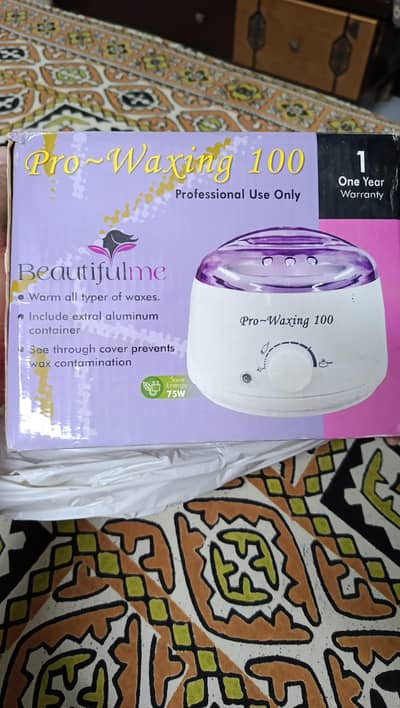 Beautiful Me Pro-Waxing 100 professional wax heater (Brand New Box)