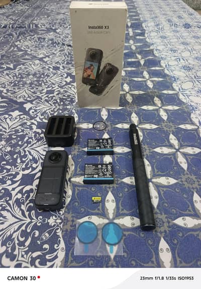 Insta 360x3 Action Cam