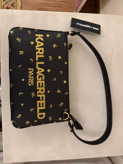 Karllagerfield Shouler Bag, Black, Women