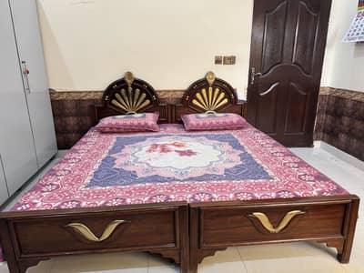 Pure Wooden bed