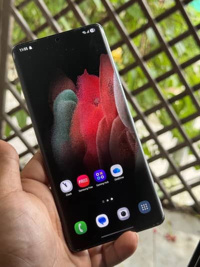 Samsung Mobile S21 Ultra PTA official approved 12gb / 128gb