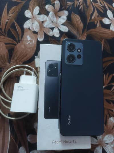 Xiaomi Redmi Note 12 With Complete Original Box
