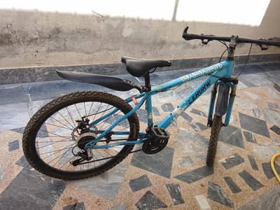 Blue gear cycle 21 speed -MTB - Sialkot