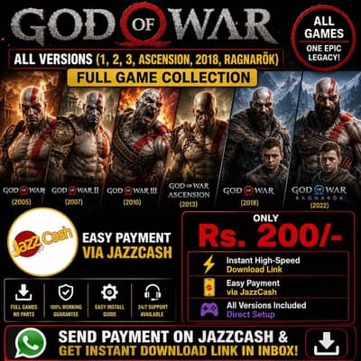 God Of War All Versions Digital Download