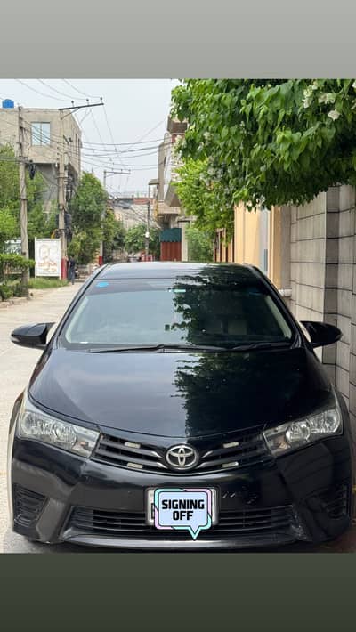 Toyota Corolla XLI 2015