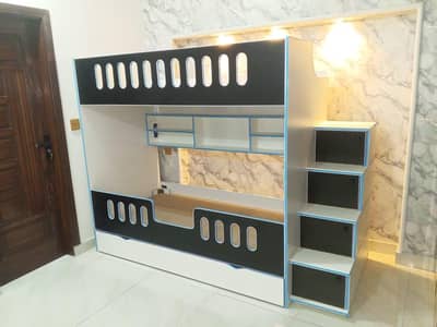 Bunk bed | Kid wooden bunker bed | Baby bed | Double bed | Triple bed