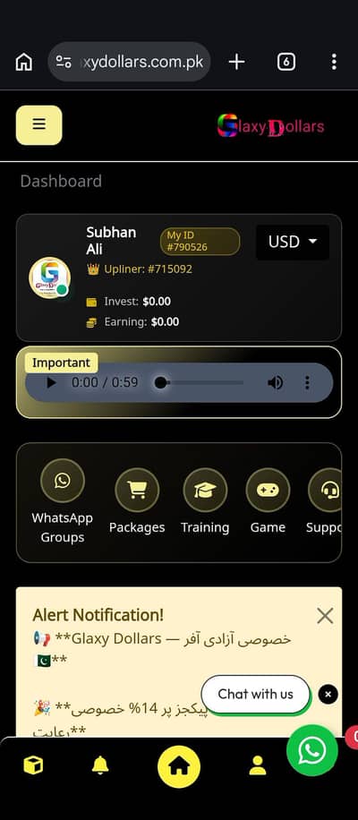 Galaxy dollar