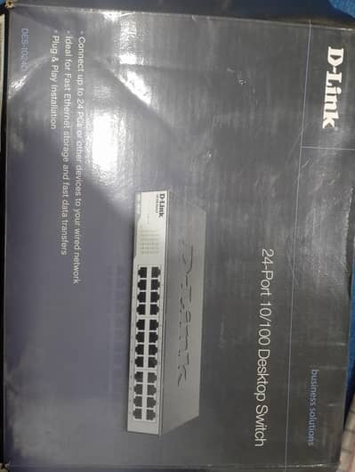 24 ports, 48 ports switches