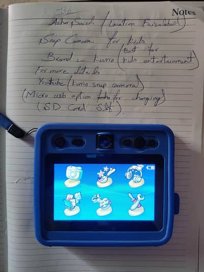 Kurio Snap Kids Touchscreen Digital Camera - With Silicon Case