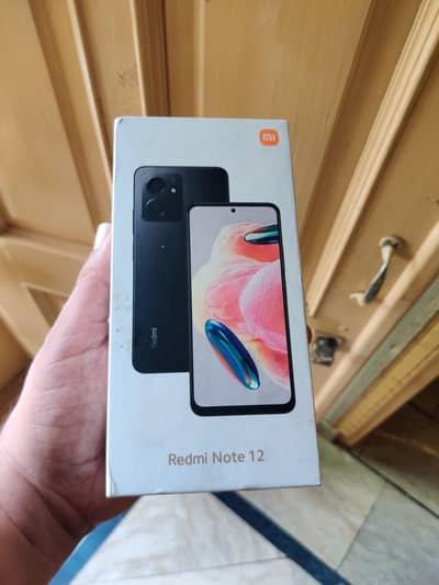 Xiaomi Redmi Note 12 (8gb/128gb) PTA Approved Complete box